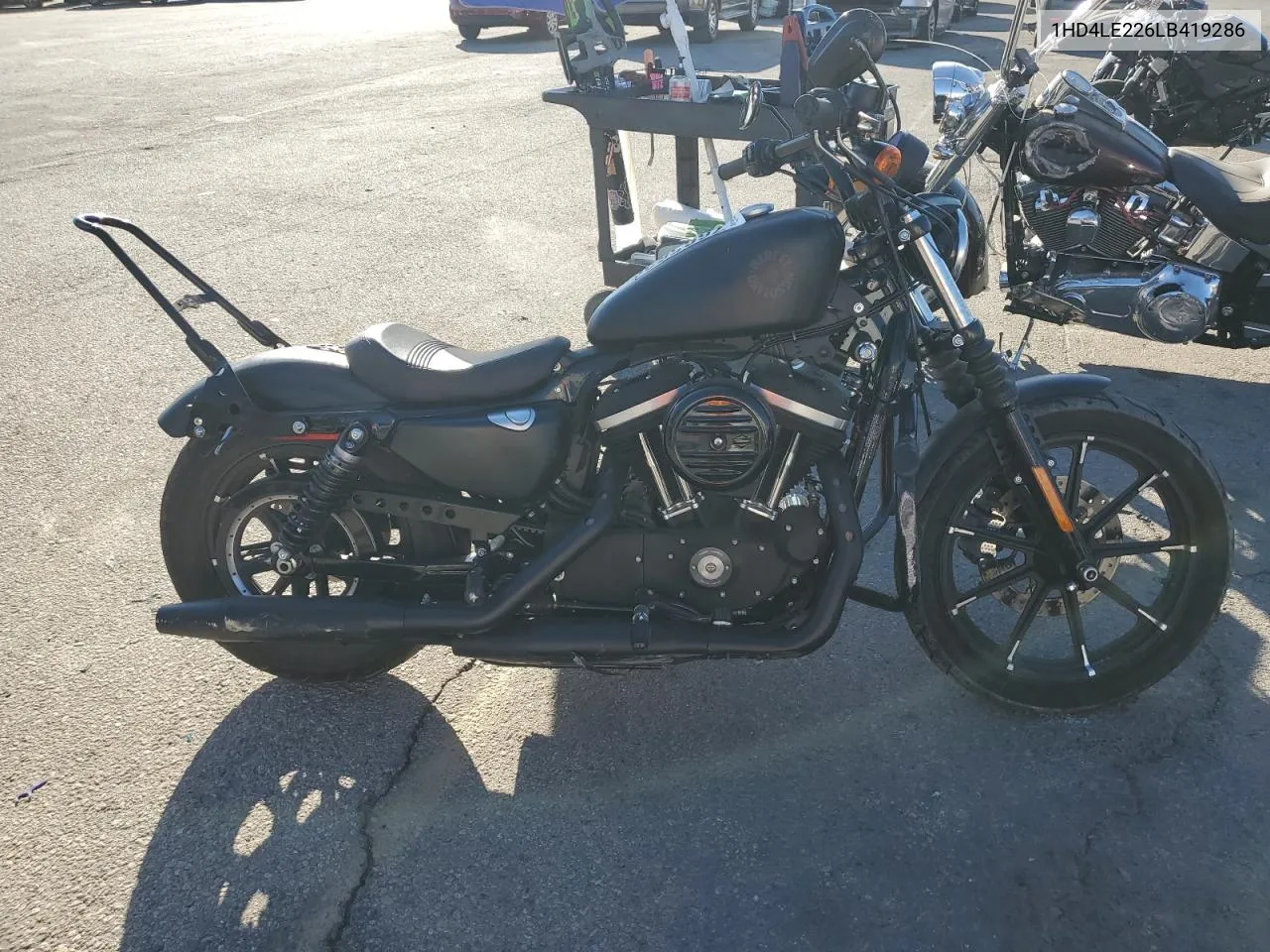 2020 Harley-Davidson Xl883 N VIN: 1HD4LE226LB419286 Lot: 76956264