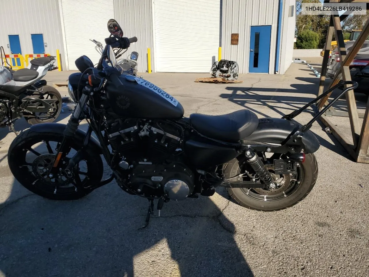 2020 Harley-Davidson Xl883 N VIN: 1HD4LE226LB419286 Lot: 76956264