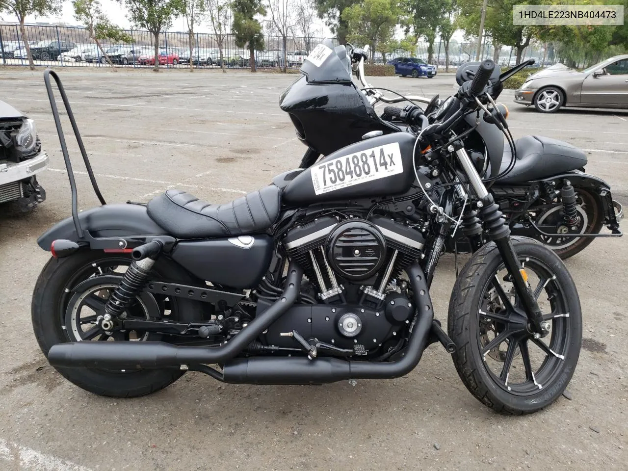 2022 Harley-Davidson Xl883 N VIN: 1HD4LE223NB404473 Lot: 75848814