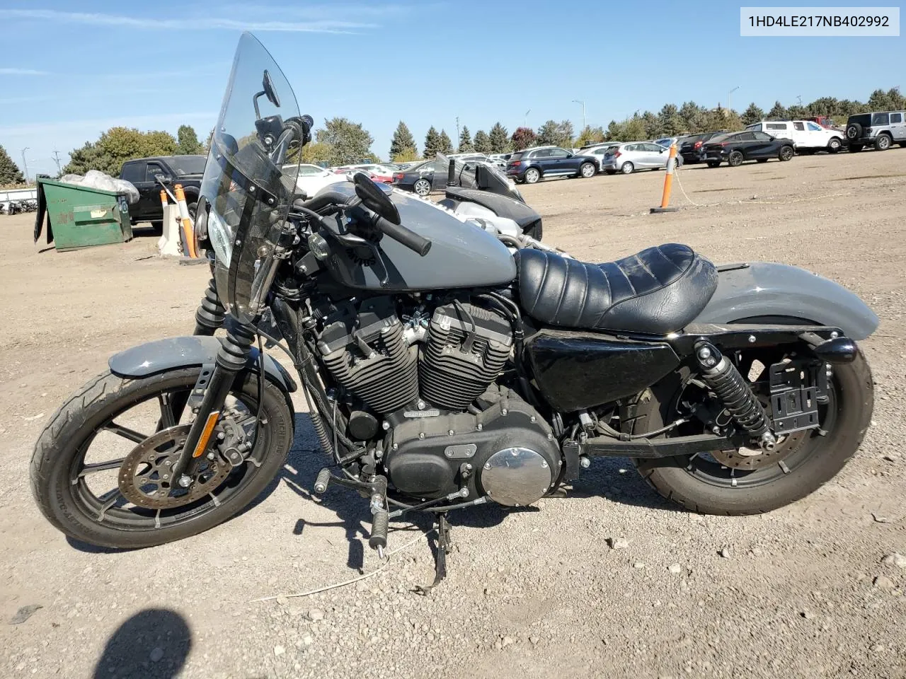 2022 Harley-Davidson Xl883 N VIN: 1HD4LE217NB402992 Lot: 75932694