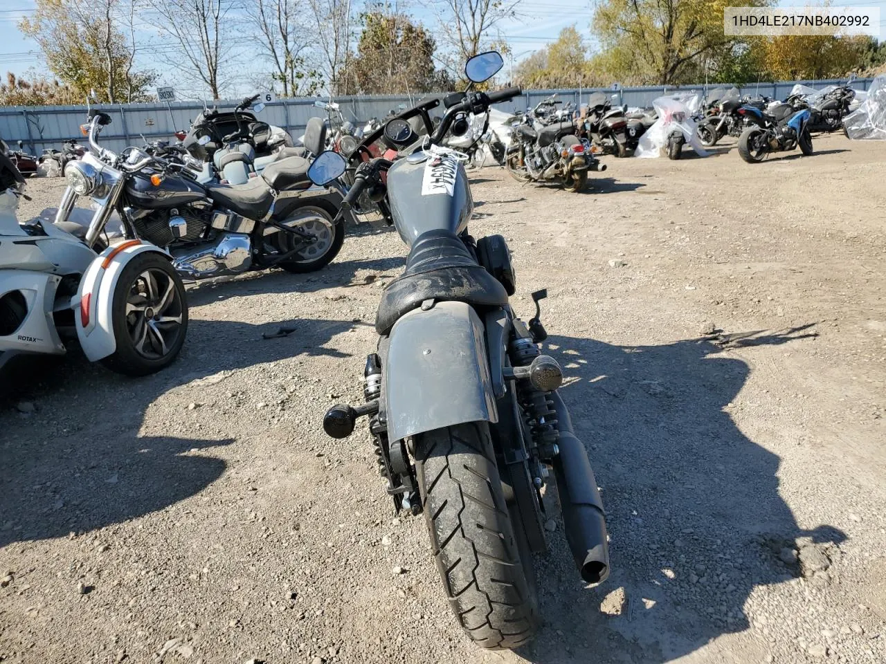 2022 Harley-Davidson Xl883 N VIN: 1HD4LE217NB402992 Lot: 75932694