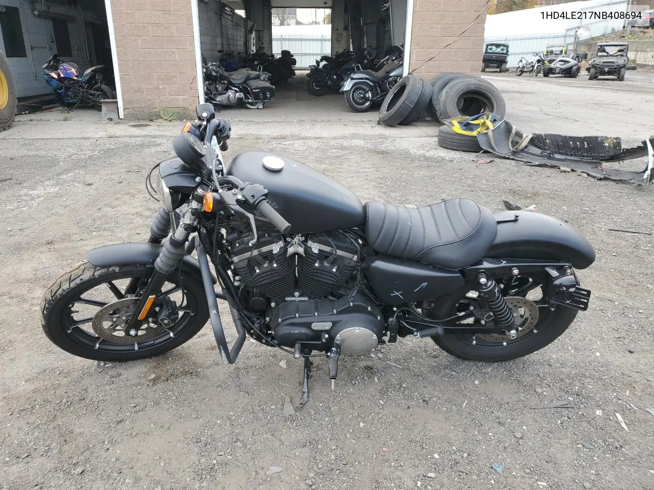 2022 Harley-Davidson Xl883 N VIN: 1HD4LE217NB408694 Lot: 78874864