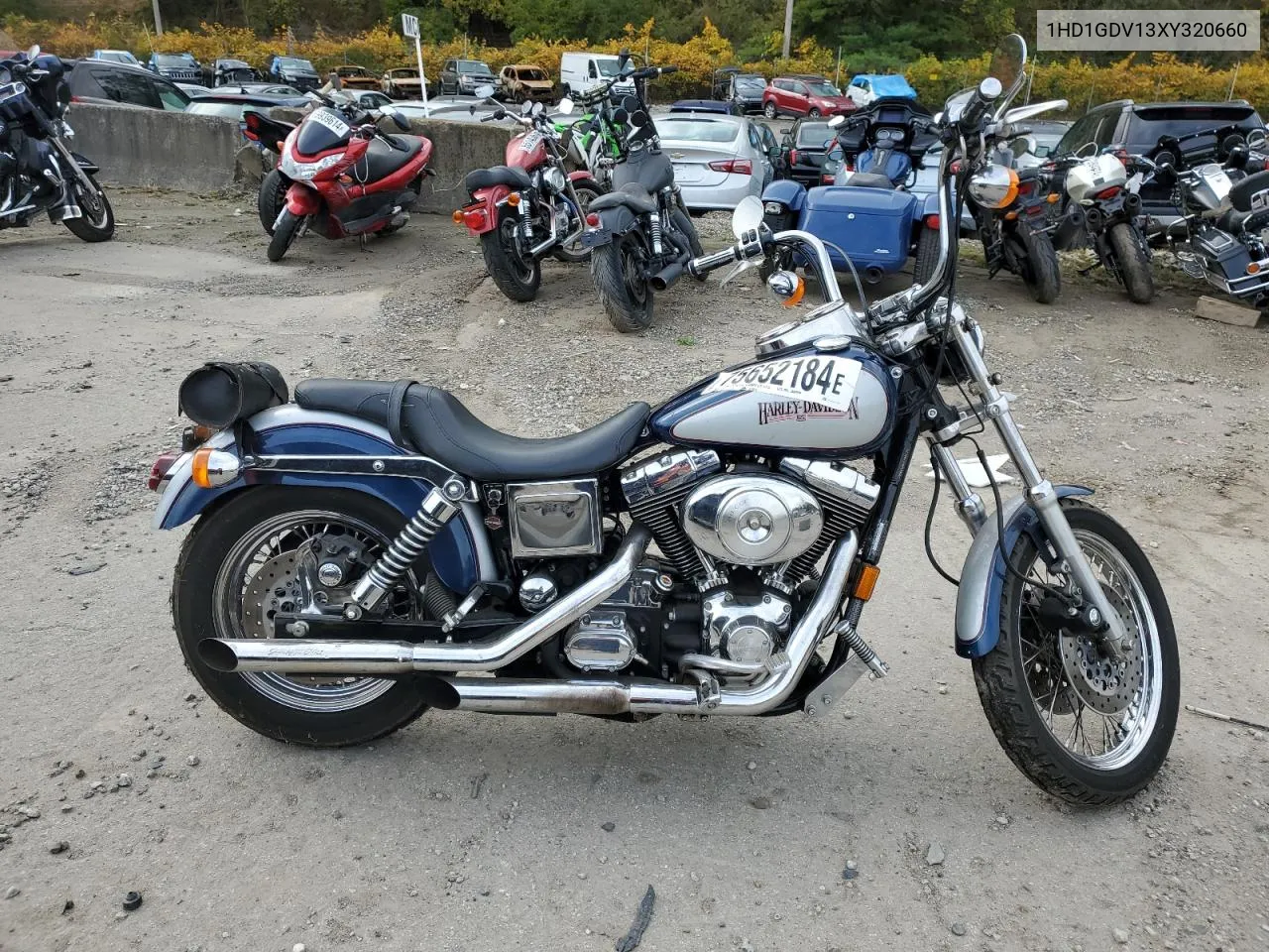 1999 Harley-Davidson Fxdl VIN: 1HD1GDV13XY320660 Lot: 75652184