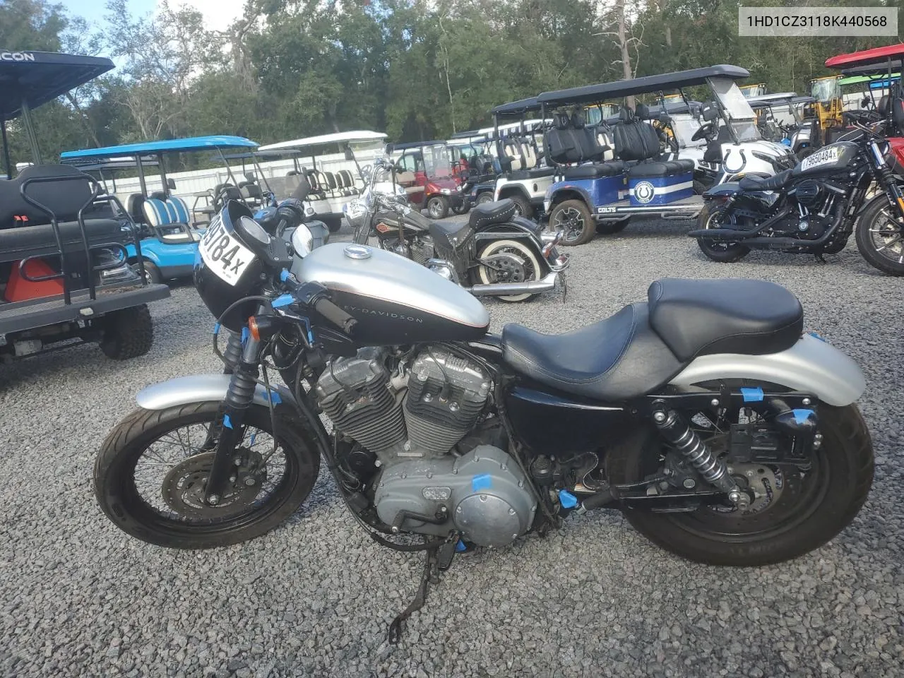 2008 Harley-Davidson Xl1200 N VIN: 1HD1CZ3118K440568 Lot: 80099784