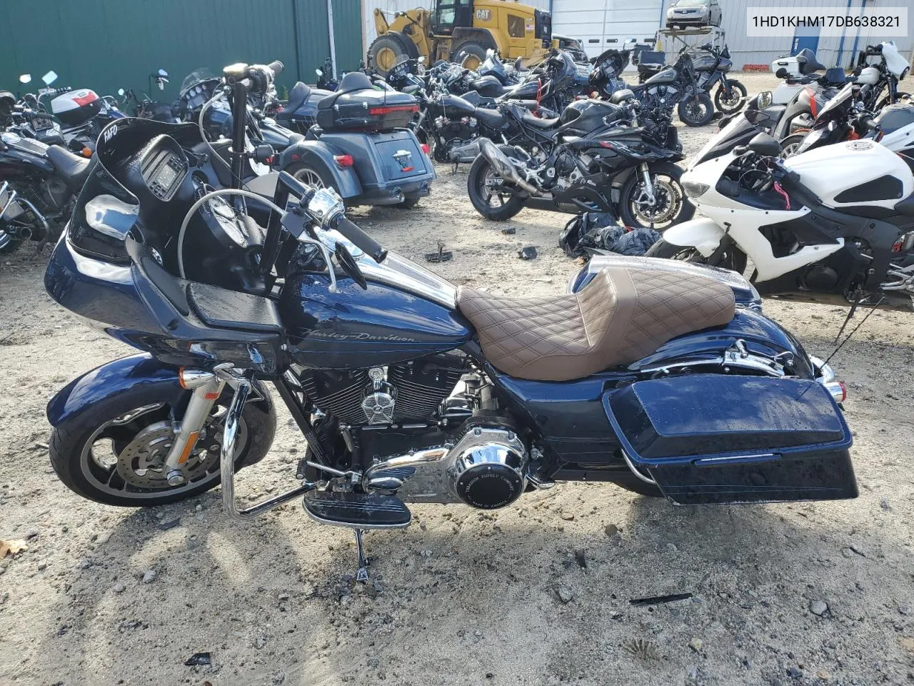 2013 Harley-Davidson Fltrx Road Glide Custom VIN: 1HD1KHM17DB638321 Lot: 75907444