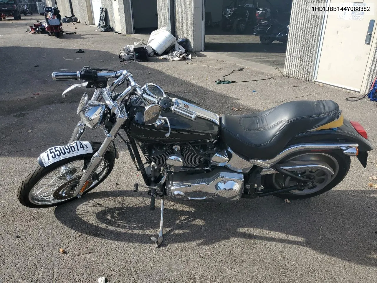 2004 Harley-Davidson Fxstdi VIN: 1HD1JBB144Y088382 Lot: 75509674