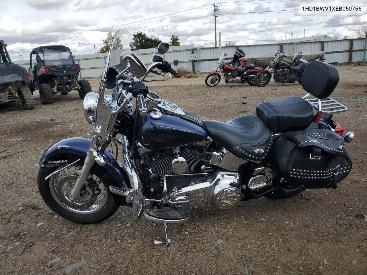 2014 Harley-Davidson Flstc Heritage Softail Classic VIN: 1HD1BWV1XEB050756 Lot: 78467814