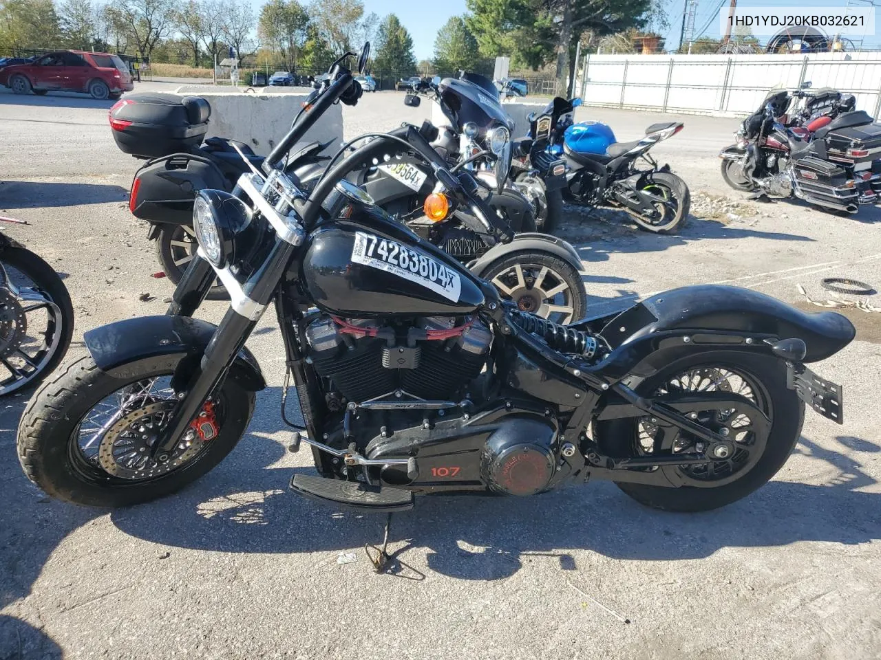 2019 Harley-Davidson Flsl VIN: 1HD1YDJ20KB032621 Lot: 74283804