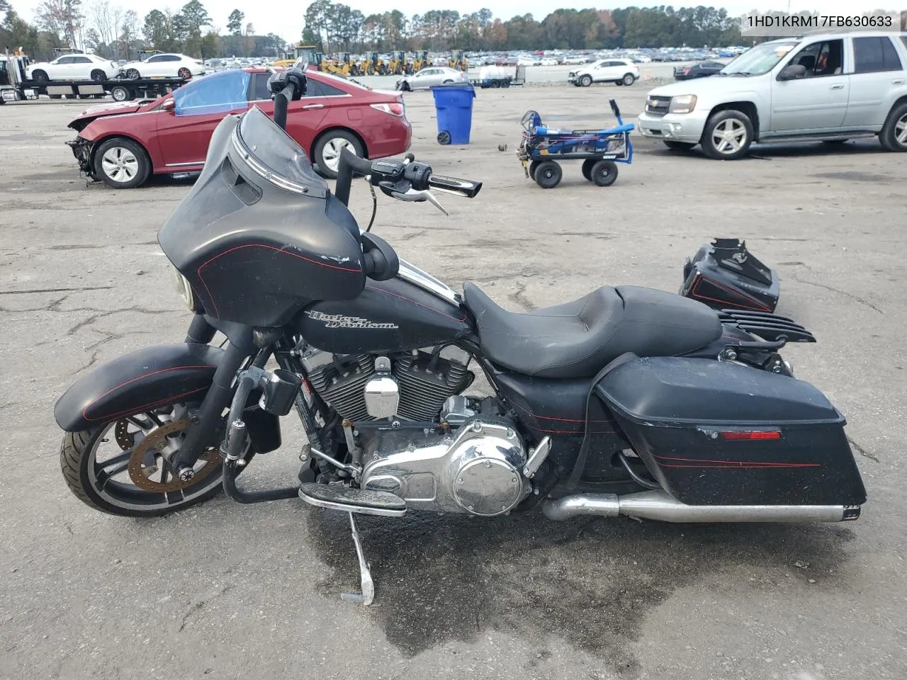 2015 Harley-Davidson Flhxs Street Glide Special VIN: 1HD1KRM17FB630633 Lot: 78803594