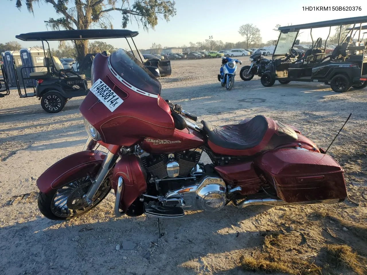 2016 Harley-Davidson Flhxs Street Glide Special VIN: 1HD1KRM15GB620376 Lot: 74683814