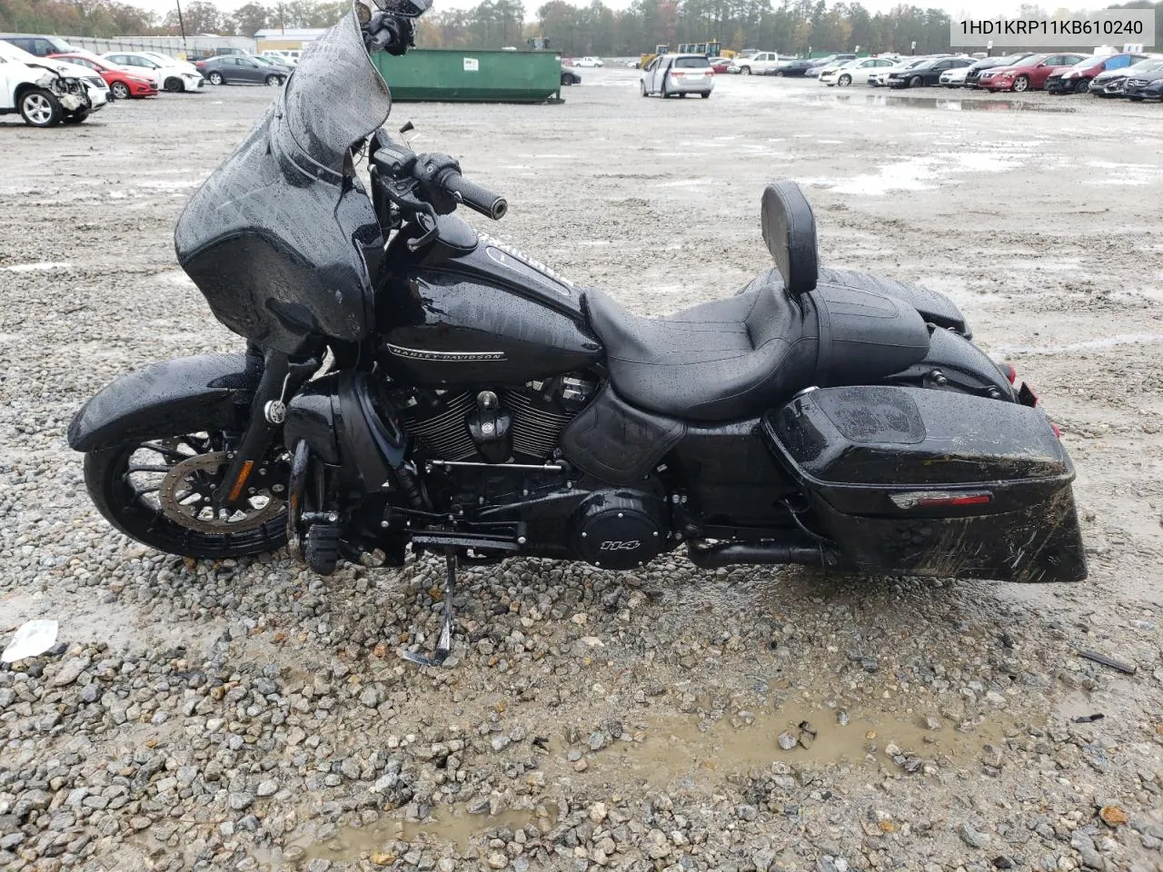 2019 Harley-Davidson Flhxs VIN: 1HD1KRP11KB610240 Lot: 81560234