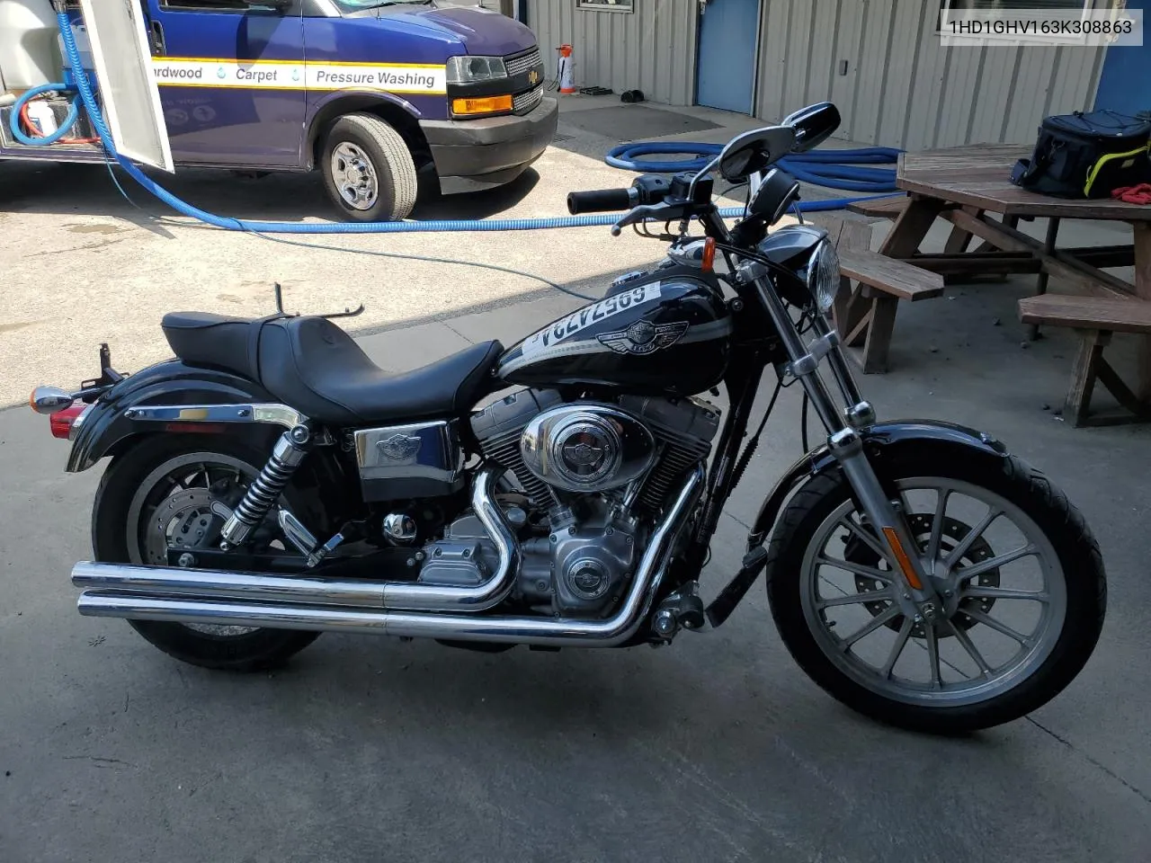 2003 Harley-Davidson Fxd VIN: 1HD1GHV163K308863 Lot: 69574734