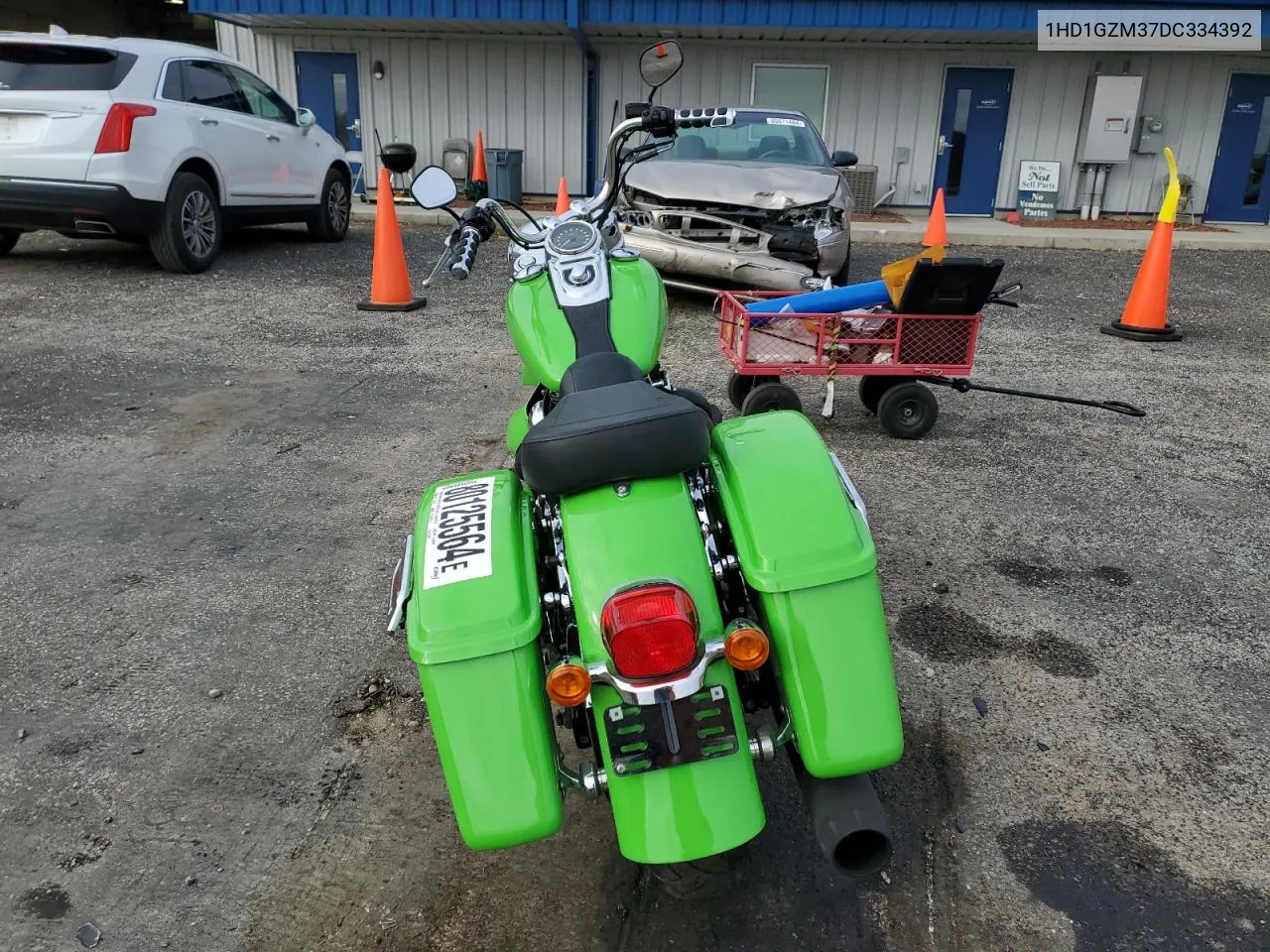 2013 Harley-Davidson Fld Switchback VIN: 1HD1GZM37DC334392 Lot: 80125564