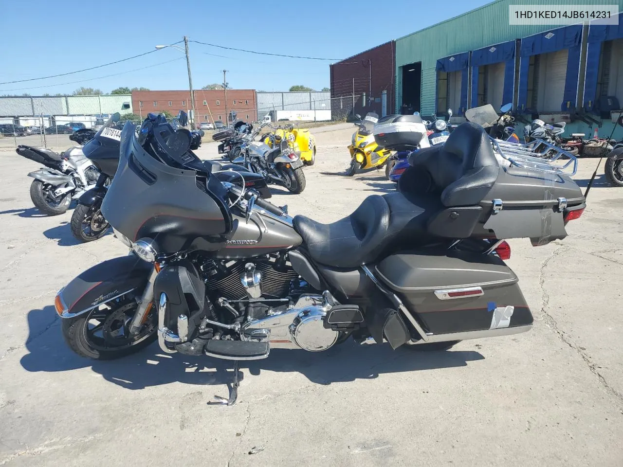 2018 Harley-Davidson Flhtk Ultra Limited VIN: 1HD1KED14JB614231 Lot: 70330674