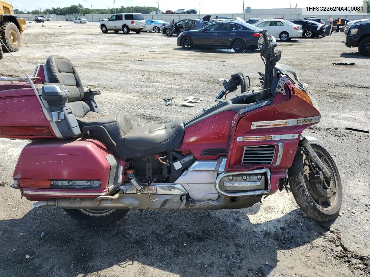 1HFSC2262NA400081 1992 Honda Gl1500 I