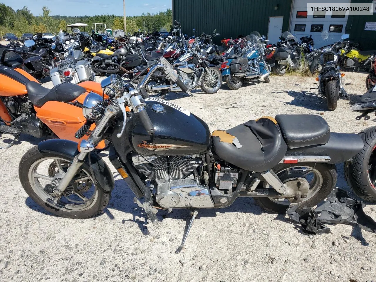 1997 Honda Vt1100 C1A VIN: 1HFSC1806VA100248 Lot: 70623504