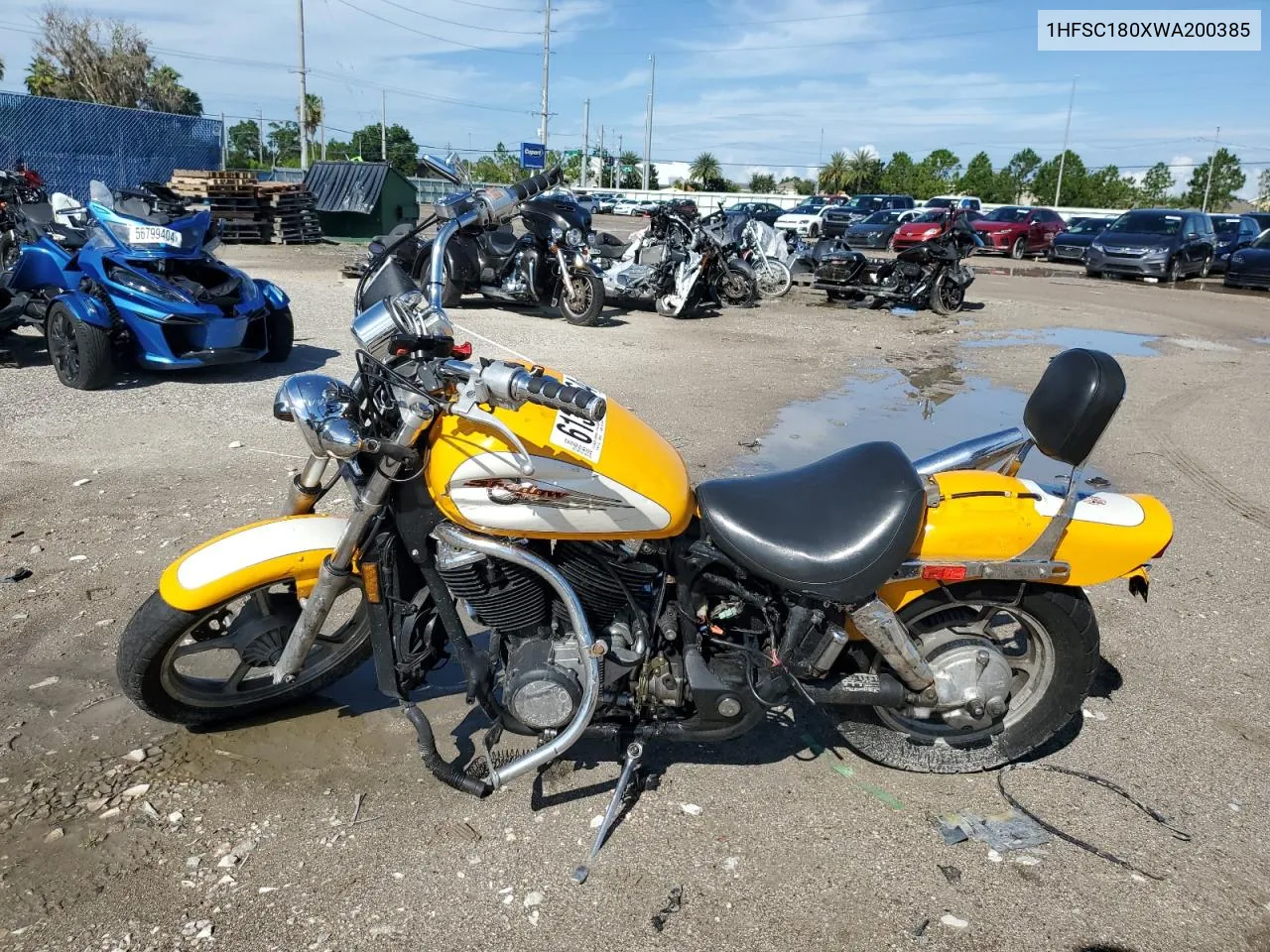 1HFSC180XWA200385 1998 Honda Vt1100 C