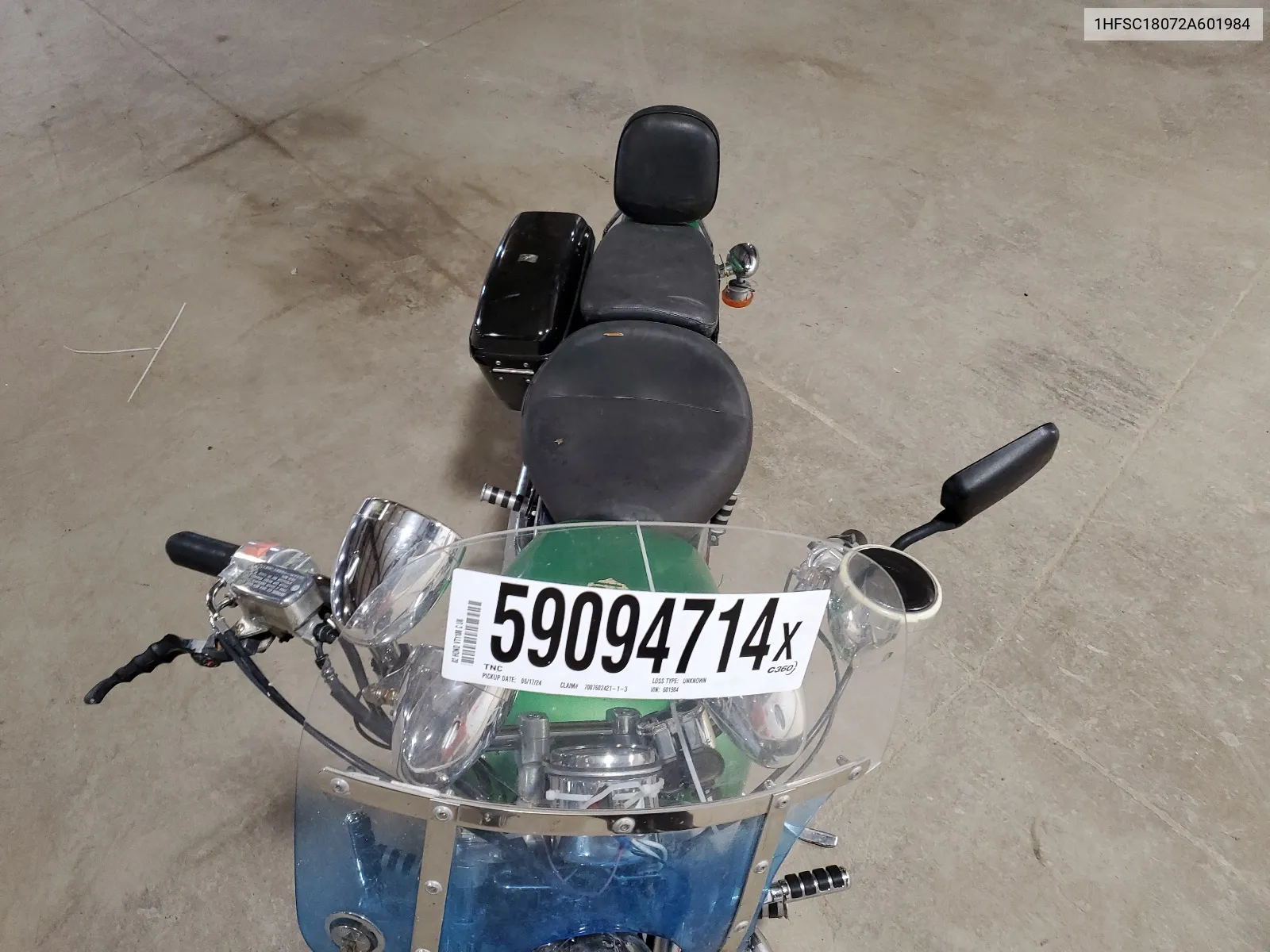 1HFSC18072A601984 2002 Honda Vt1100 C