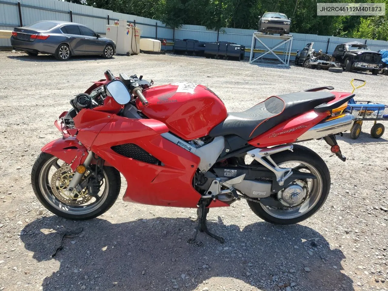 JH2RC46112M401873 2002 Honda Vfr800