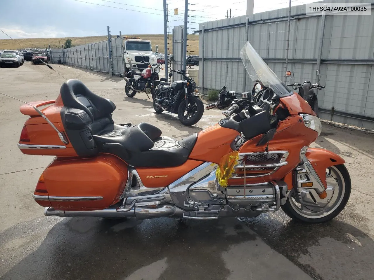 2002 Honda Gl1800 A VIN: 1HFSC47492A100035 Lot: 70448484