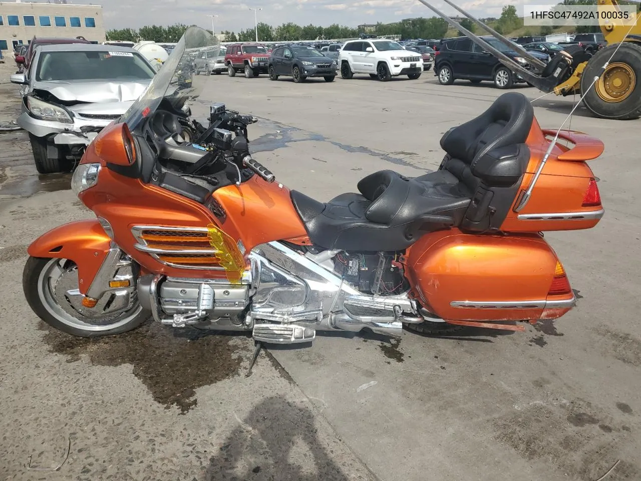 2002 Honda Gl1800 A VIN: 1HFSC47492A100035 Lot: 70448484