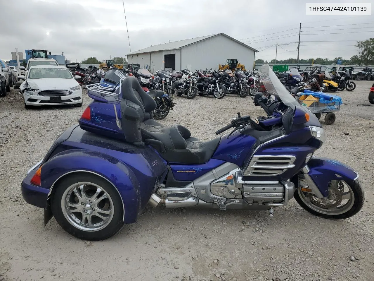 2002 Honda Gl1800 A VIN: 1HFSC47442A101139 Lot: 71558154