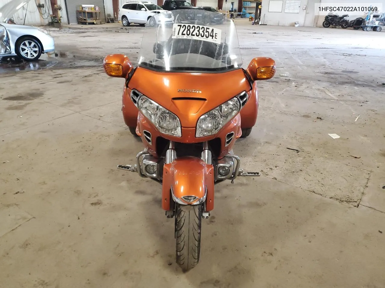 2002 Honda Gl1800 VIN: 1HFSC47022A101069 Lot: 72823354