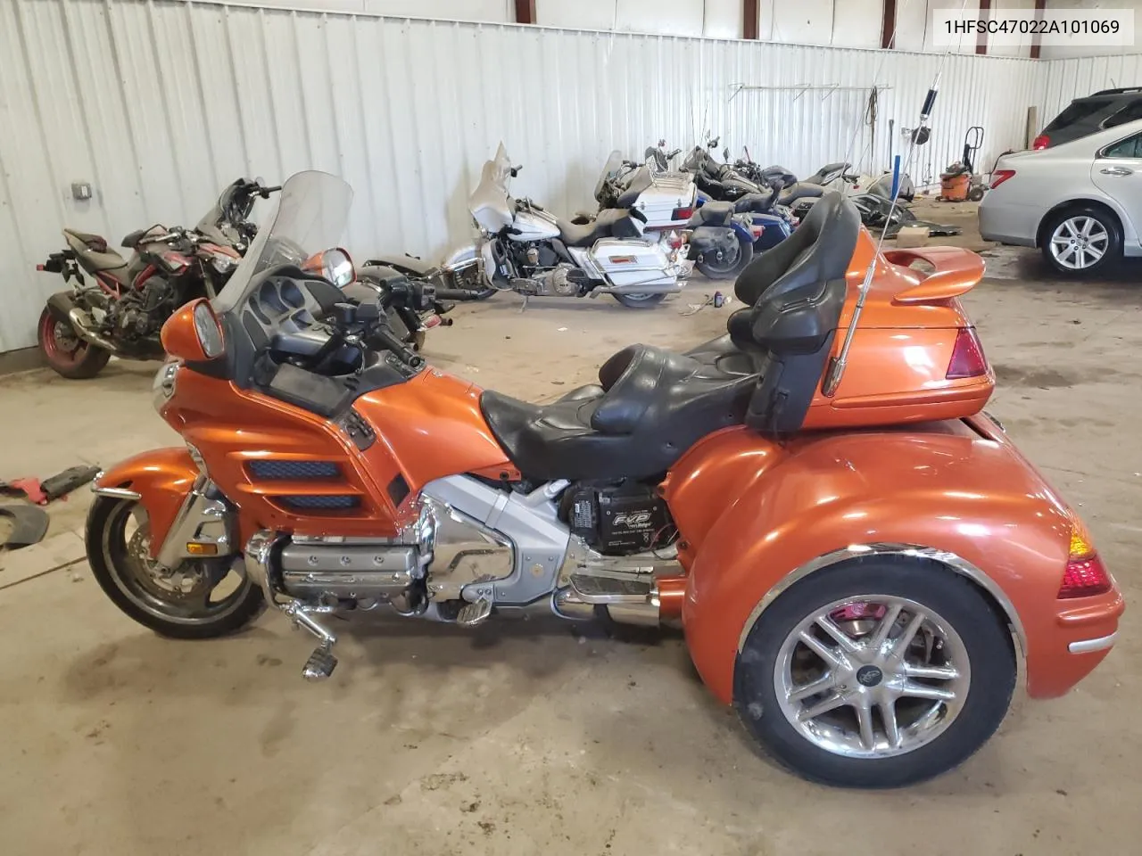 2002 Honda Gl1800 VIN: 1HFSC47022A101069 Lot: 72823354