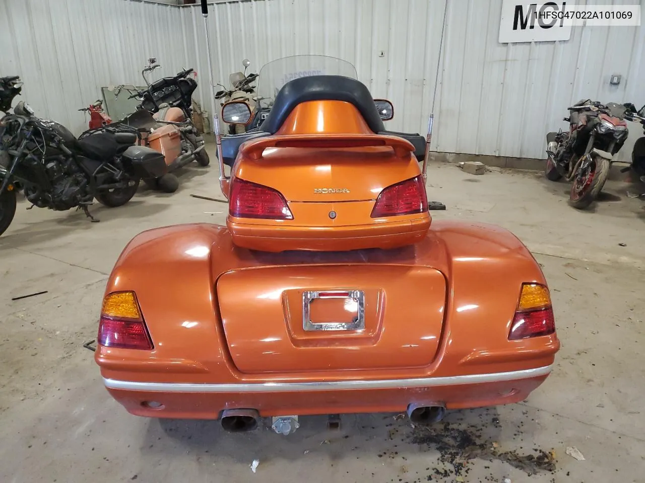 2002 Honda Gl1800 VIN: 1HFSC47022A101069 Lot: 72823354