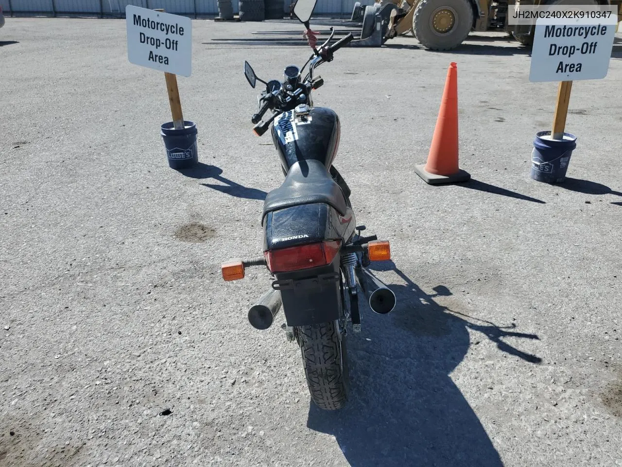 2002 Honda Cb250 VIN: JH2MC240X2K910347 Lot: 73426964