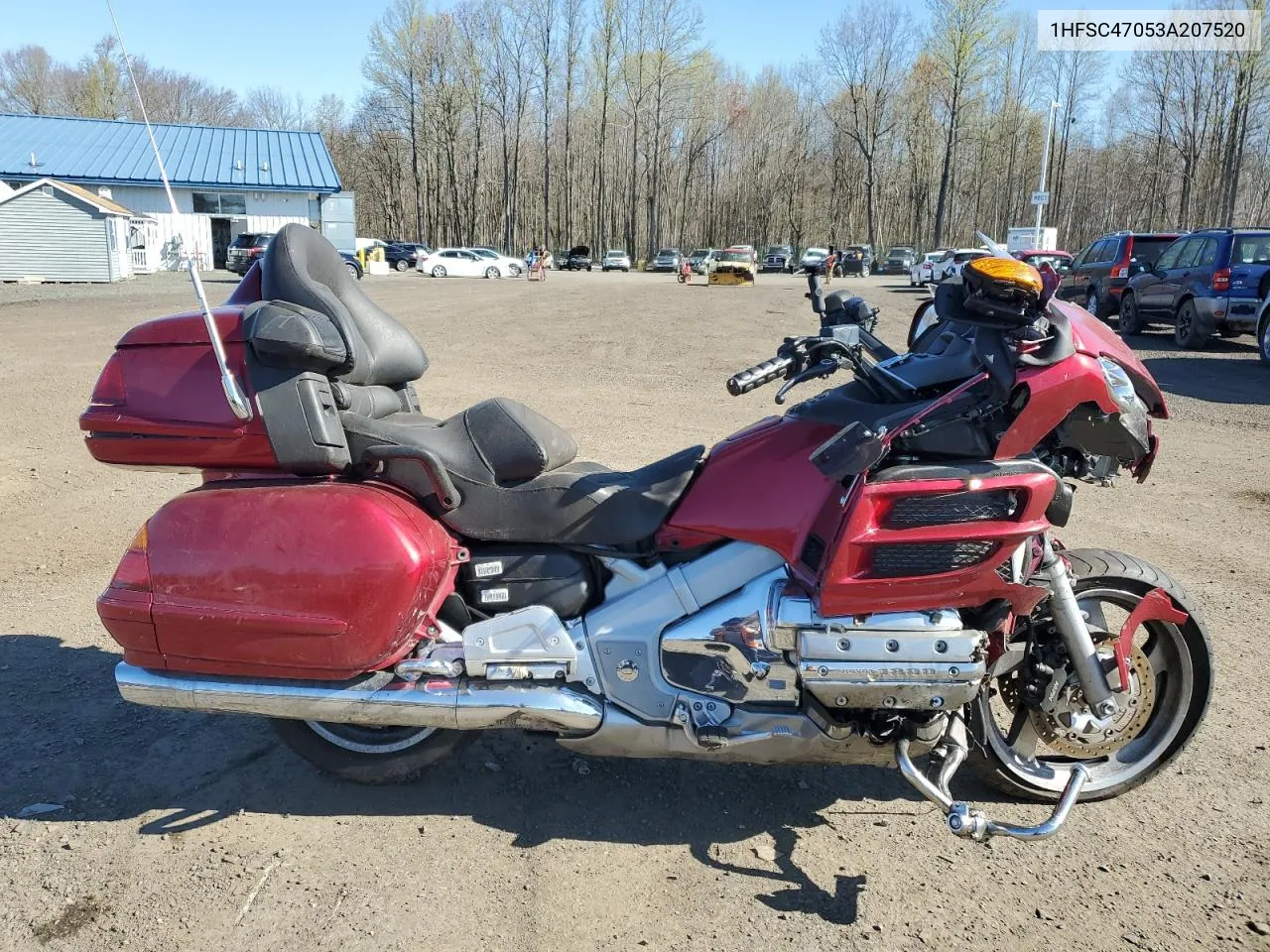 2003 Honda Gl1800 VIN: 1HFSC47053A207520 Lot: 51896334