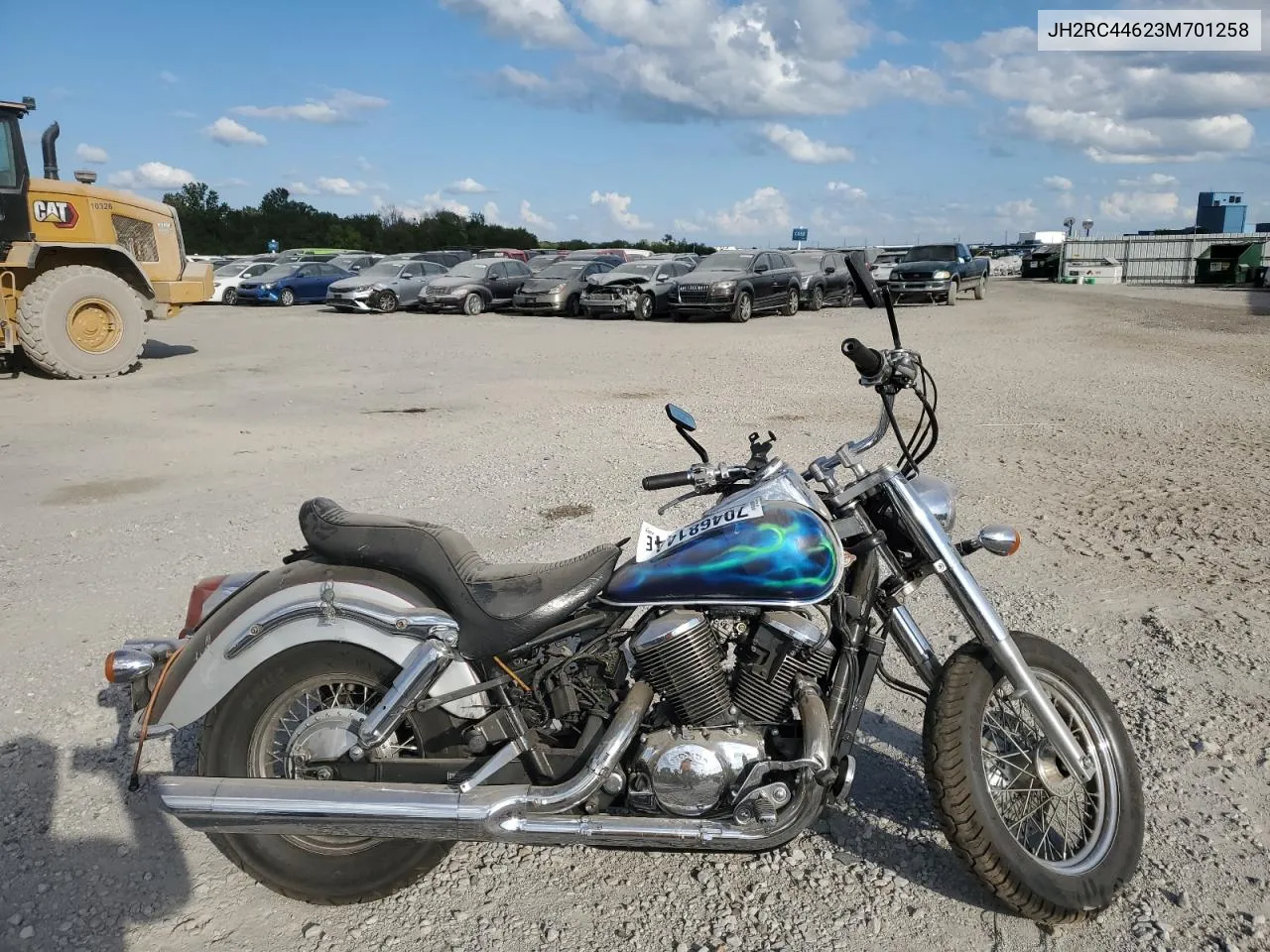 2003 Honda Vt750 Cdc VIN: JH2RC44623M701258 Lot: 70468144