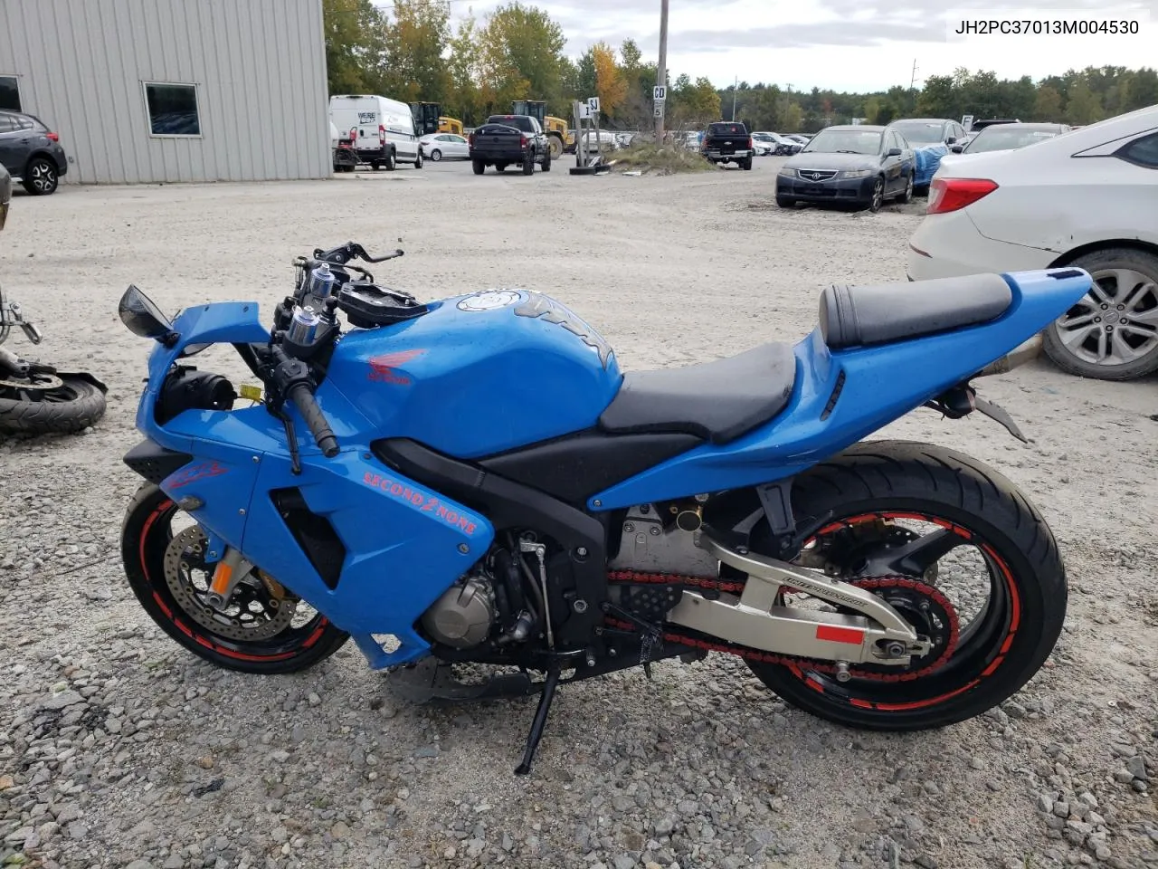 2003 Honda Cbr600 Rr VIN: JH2PC37013M004530 Lot: 73113574