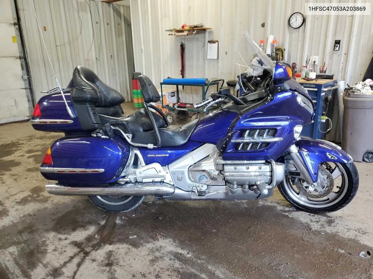 2003 Honda Gl1800 VIN: 1HFSC47053A203869 Lot: 73316674