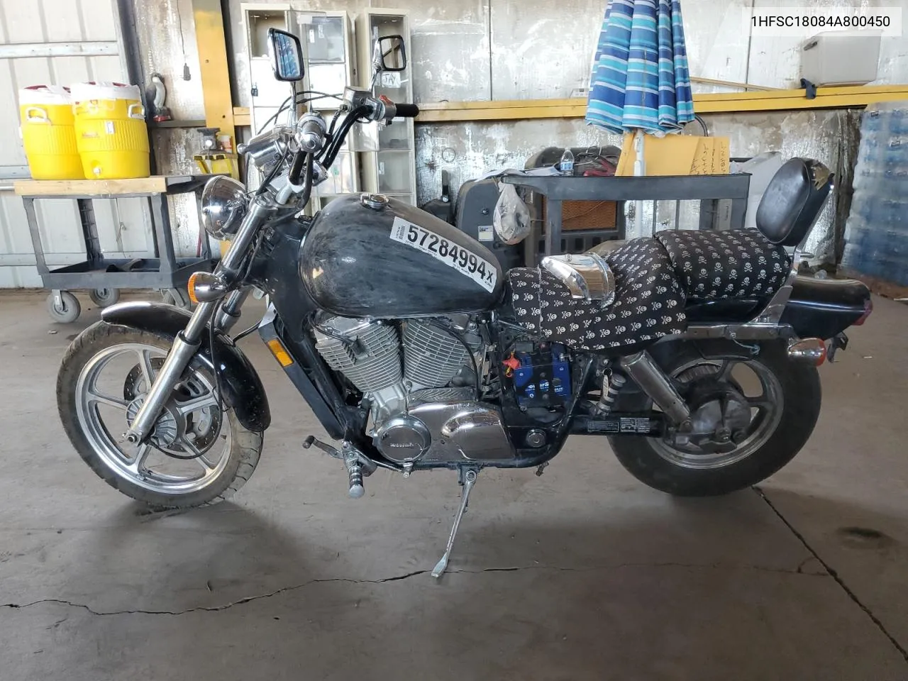 1HFSC18084A800450 2004 Honda Vt1100 C