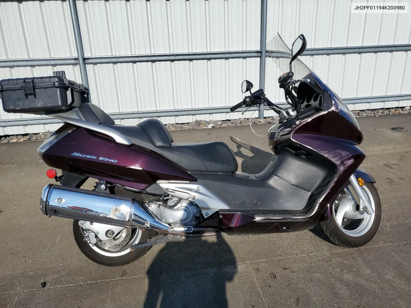 2004 Honda Fsc600 D VIN: JH2PF01194K200980 Lot: 63416594