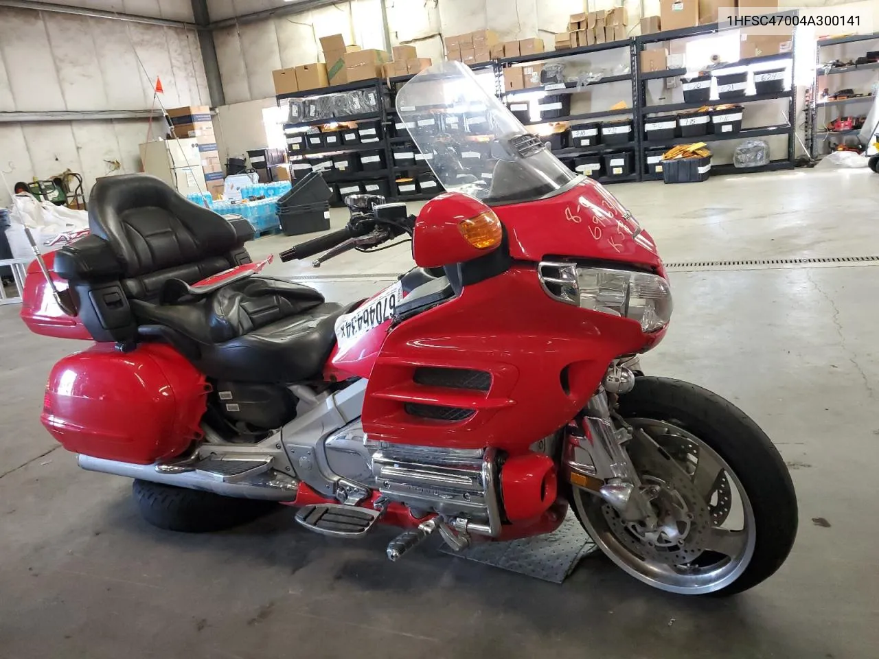 2004 Honda Gl1800 VIN: 1HFSC47004A300141 Lot: 67046434