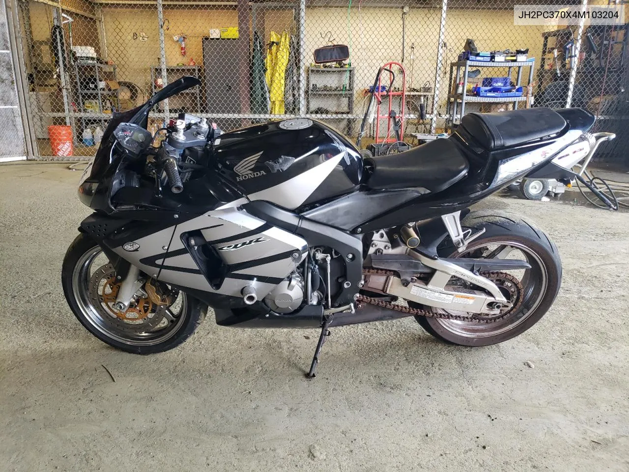 2004 Honda Cbr600 Rr VIN: JH2PC370X4M103204 Lot: 73249424