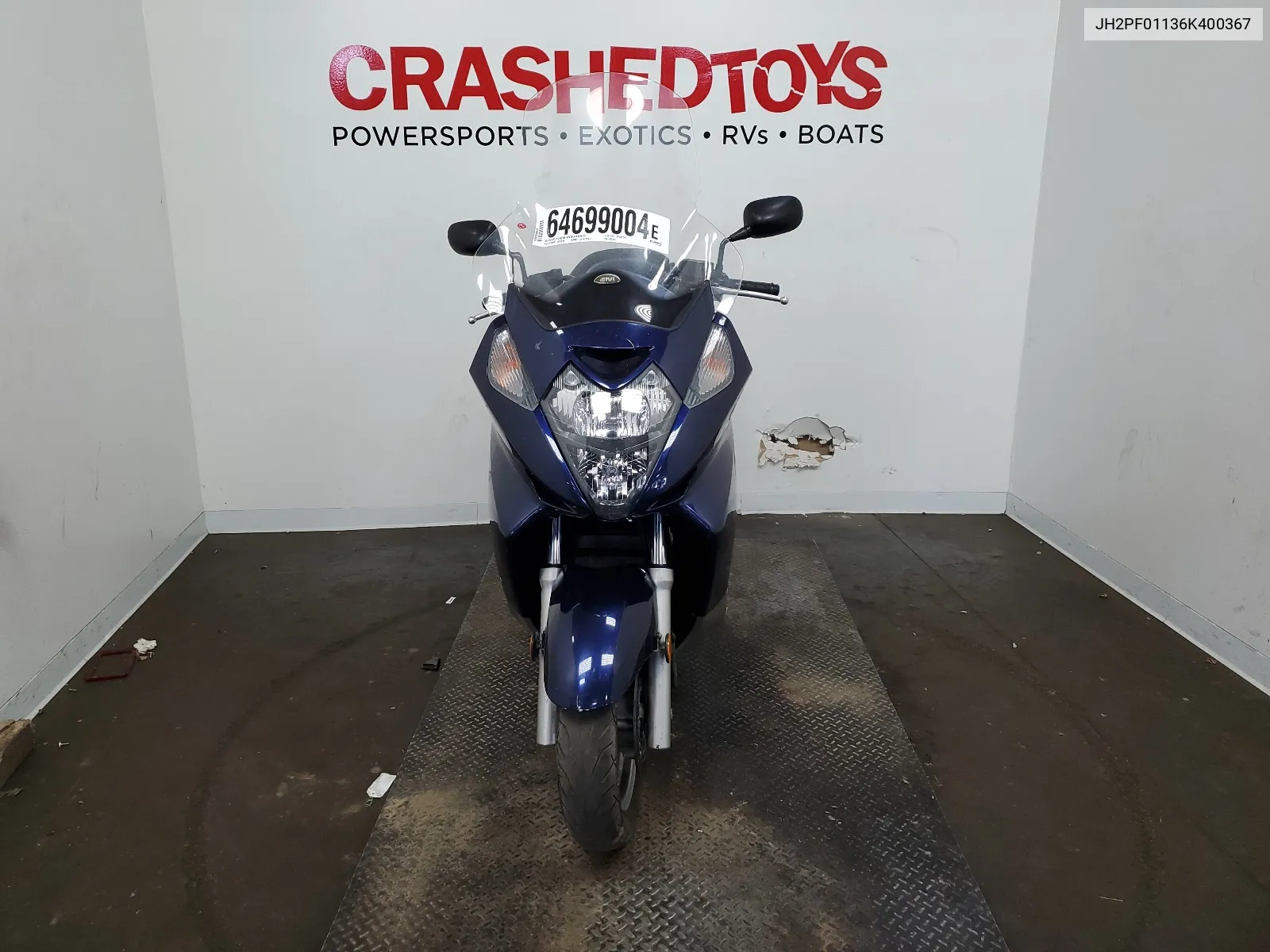 2006 Honda Fsc600 D VIN: JH2PF01136K400367 Lot: 64699004