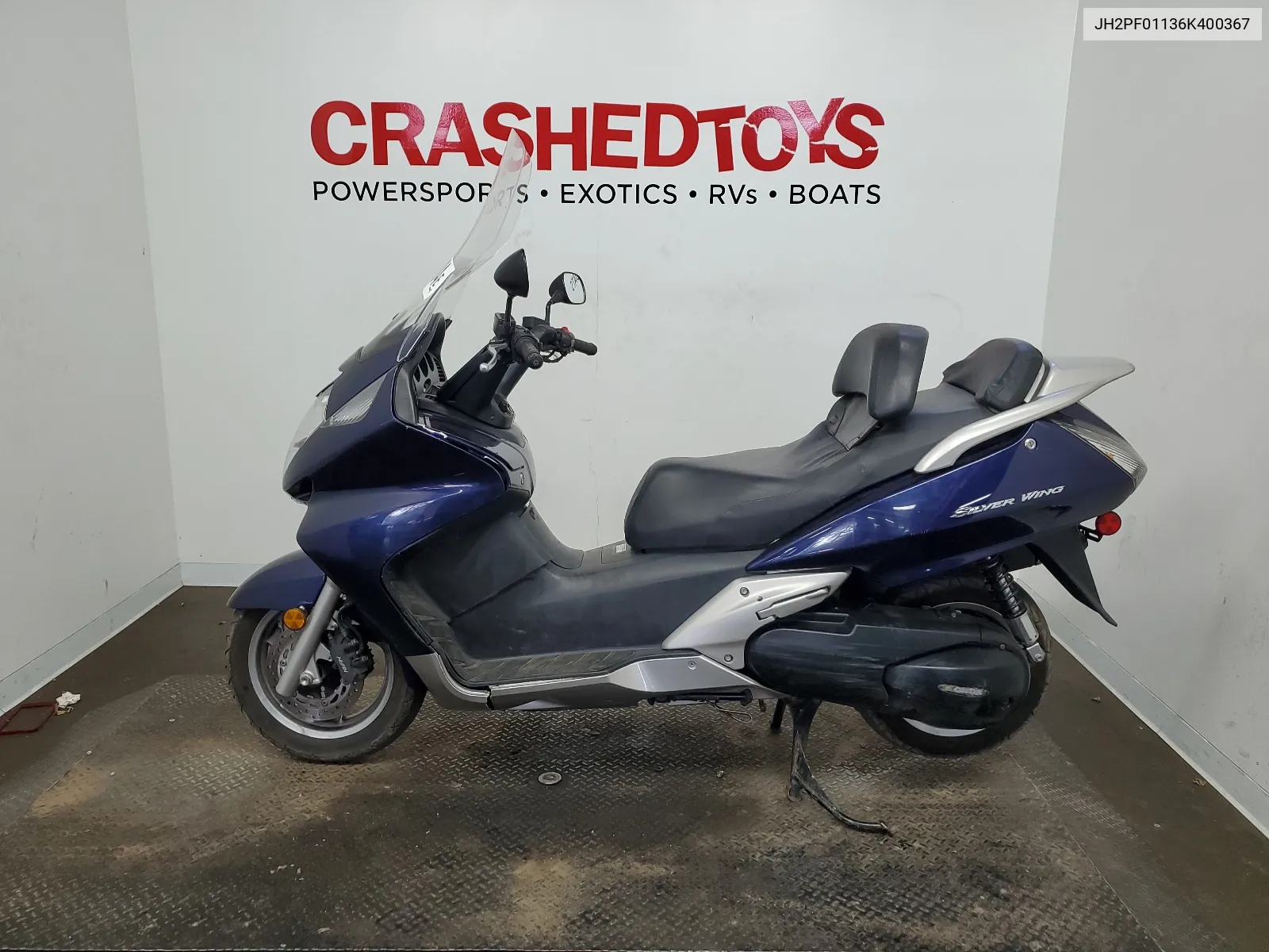 2006 Honda Fsc600 D VIN: JH2PF01136K400367 Lot: 64699004