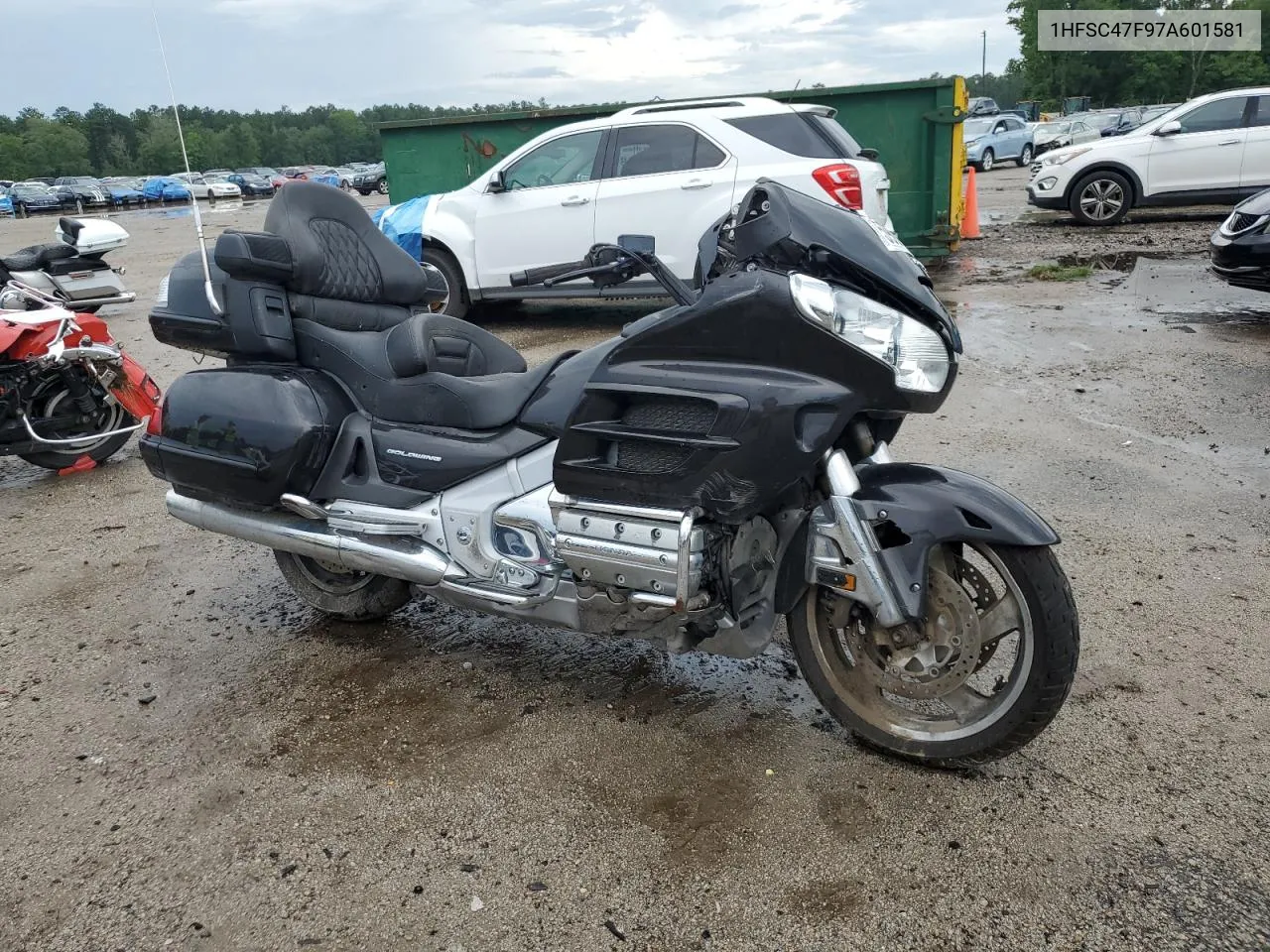 2007 Honda Gl1800 VIN: 1HFSC47F97A601581 Lot: 59011084