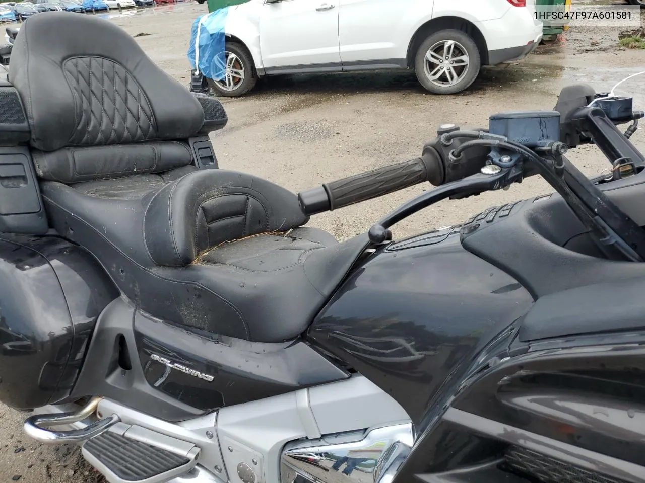 2007 Honda Gl1800 VIN: 1HFSC47F97A601581 Lot: 59011084