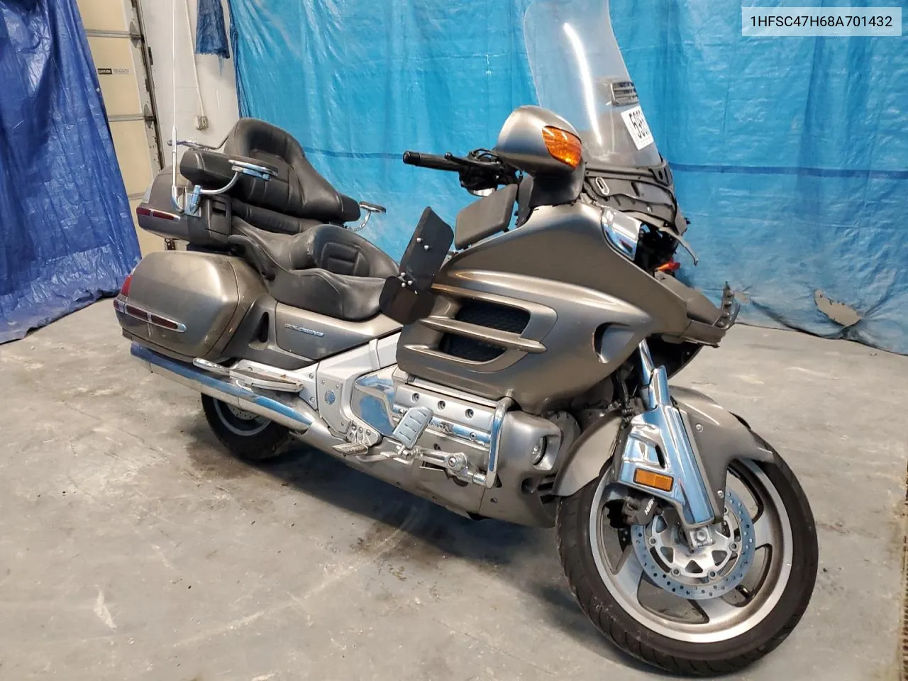 2008 Honda Gl1800 VIN: 1HFSC47H68A701432 Lot: 59651604