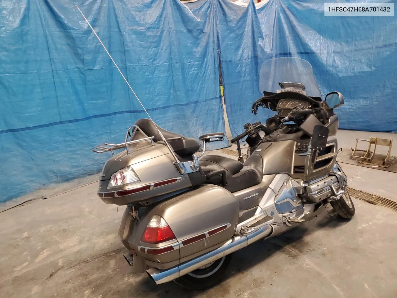 2008 Honda Gl1800 VIN: 1HFSC47H68A701432 Lot: 59651604