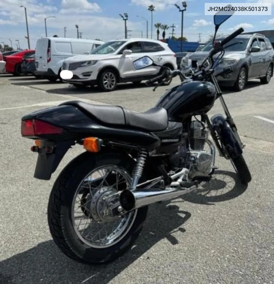 JH2MC24038K501373 2008 Honda Cb250