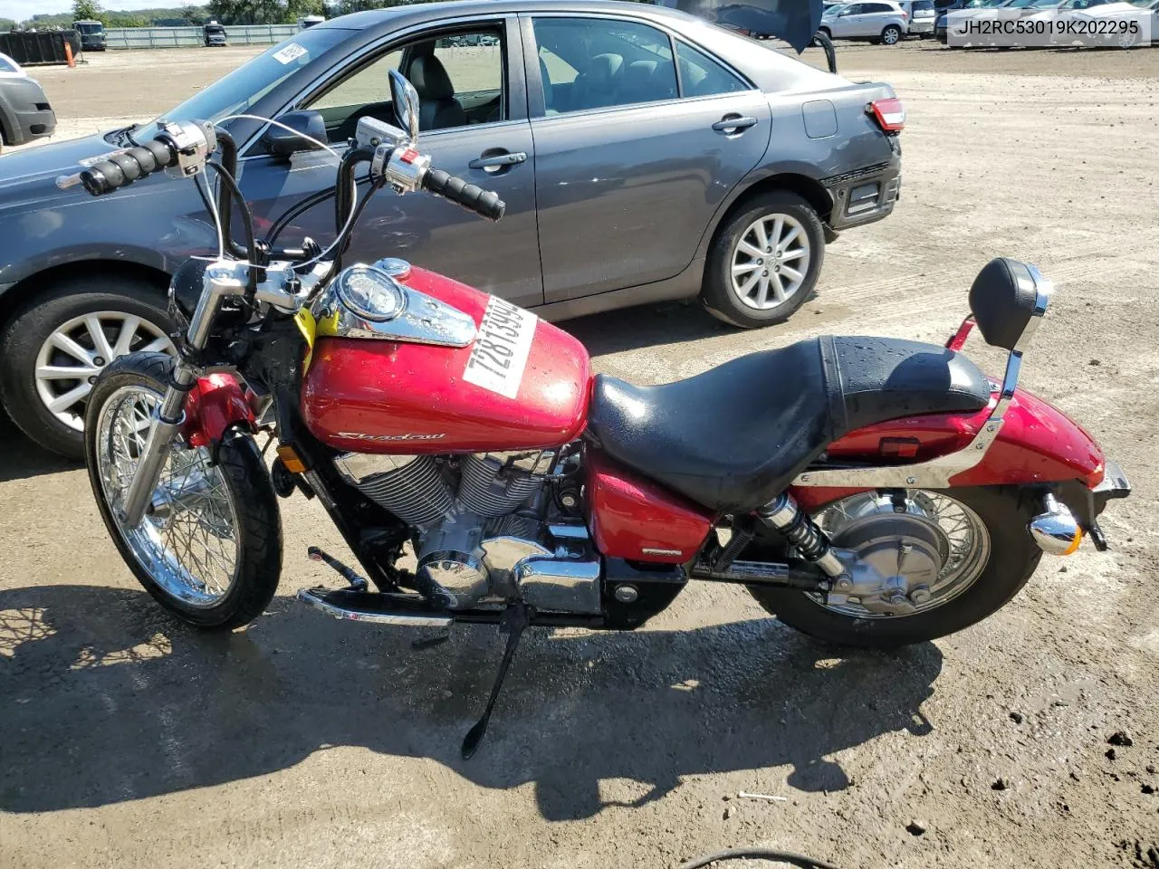 JH2RC53019K202295 2009 Honda Vt750 C2