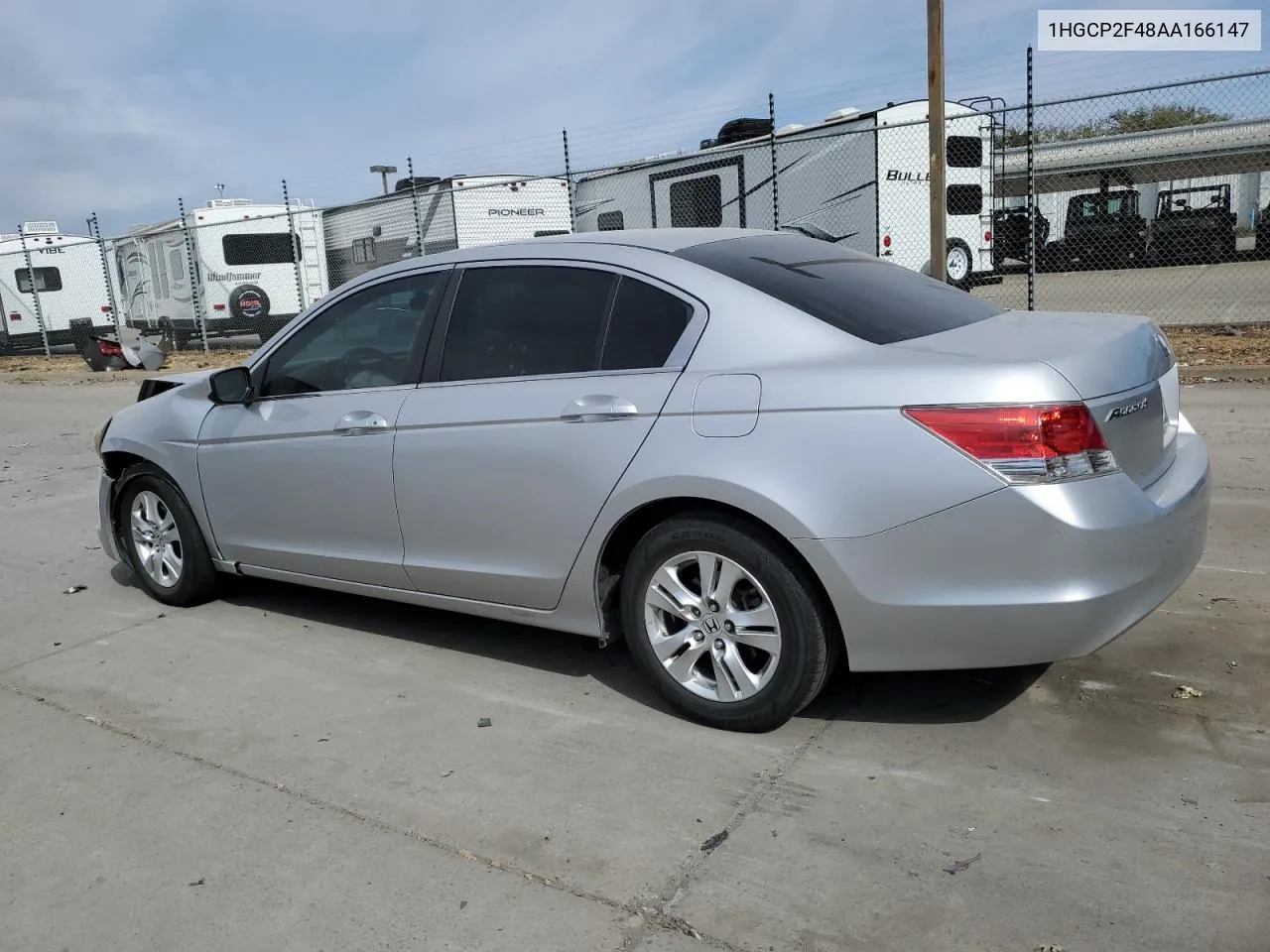 2010 Honda Accord Lxp VIN: 1HGCP2F48AA166147 Lot: 74233504