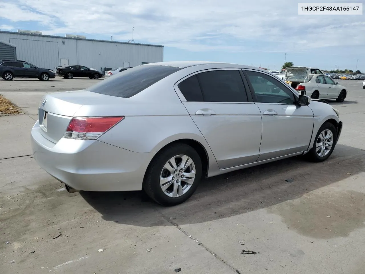 2010 Honda Accord Lxp VIN: 1HGCP2F48AA166147 Lot: 74233504