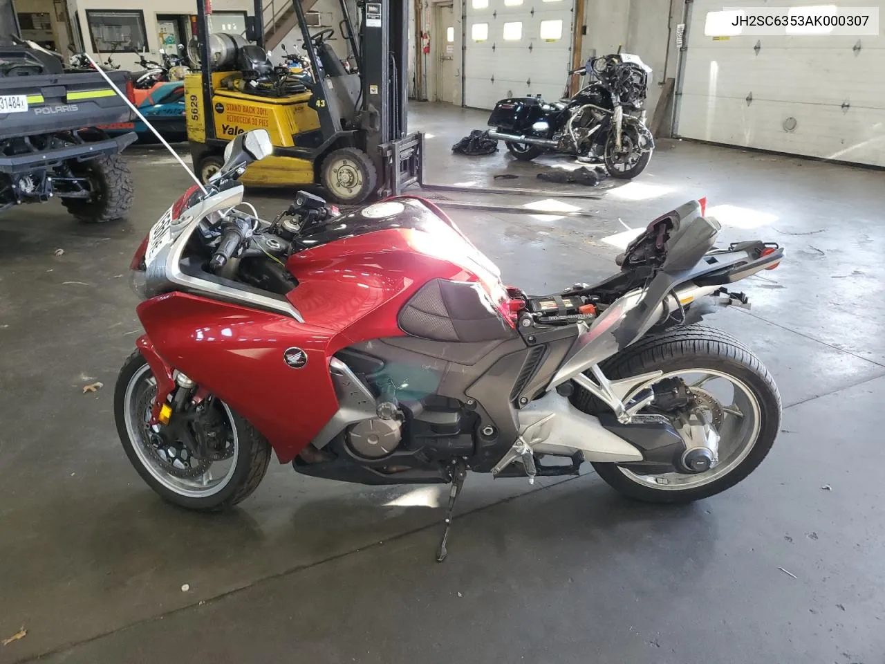 2010 Honda Vfr1200 Dct VIN: JH2SC6353AK000307 Lot: 80015664