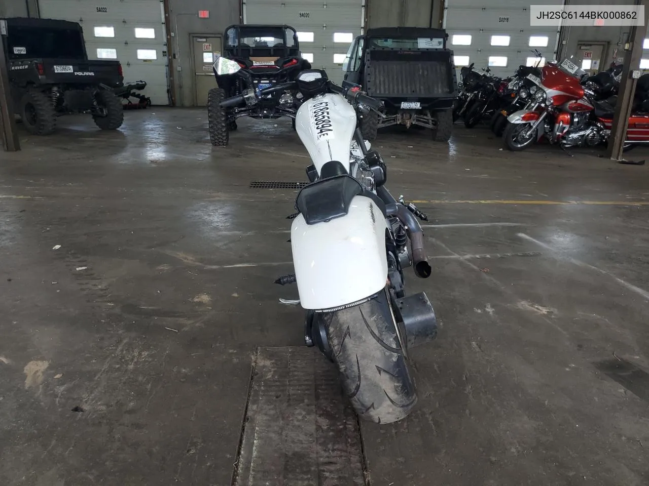 2011 Honda Vt1300 Cx VIN: JH2SC6144BK000862 Lot: 67855894